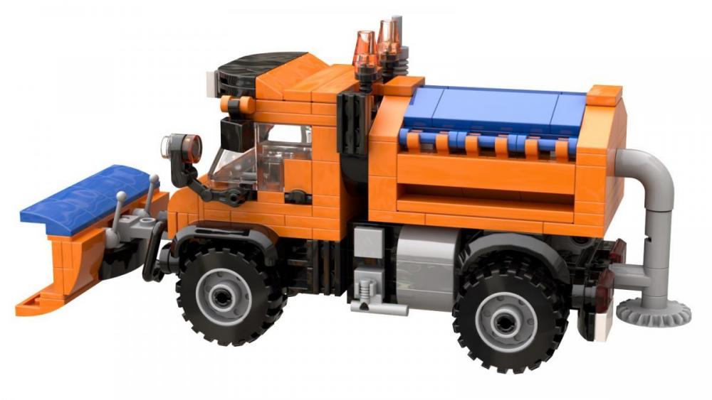 Pojazd komunalny 5 w 1 zamiennik LEGO