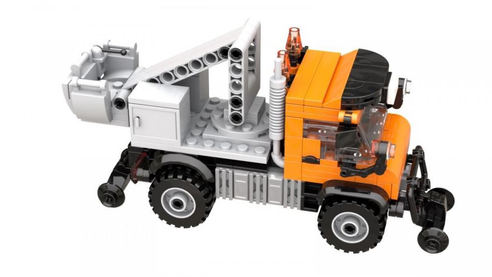 Pojazd komunalny 5 w 1 zamiennik LEGO