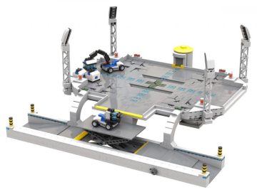 Quantum Colony: platforma do lądowania: seria Sci-Fi zamiennik LEGO
