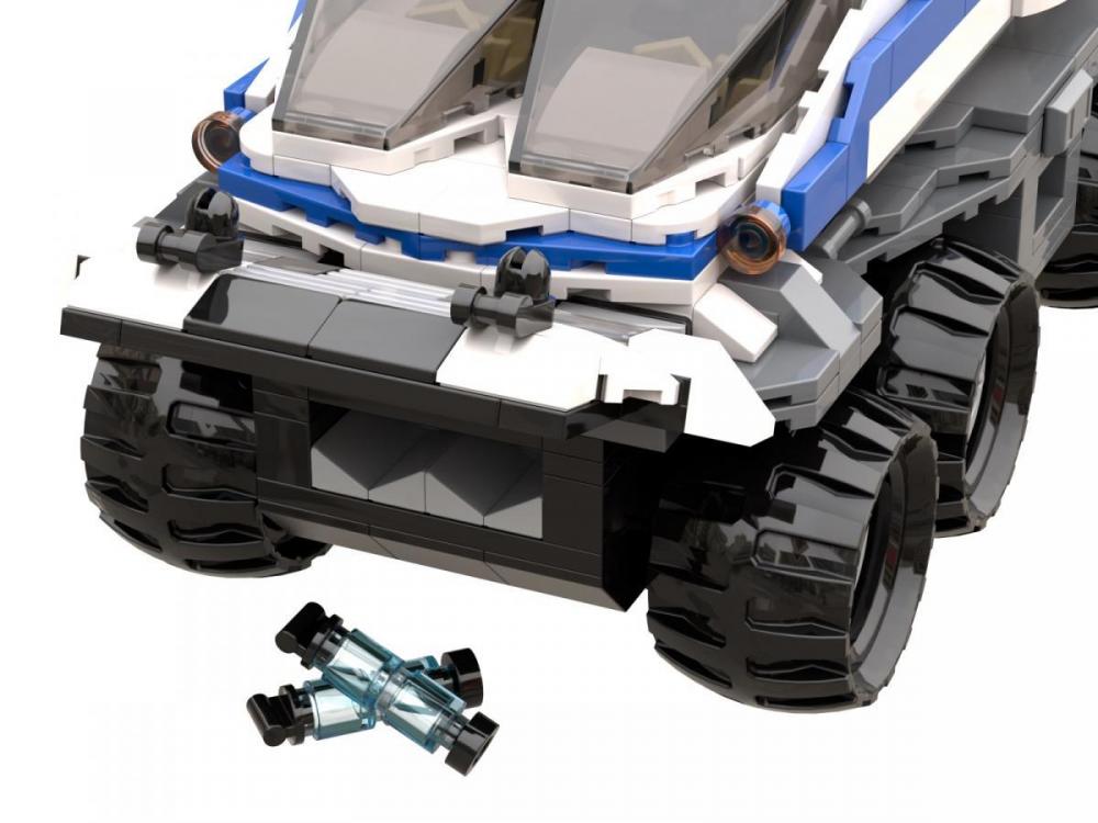Quantum Colony: Mobilna jednostka zasilająca „Quasar” zamiennik LEGO w wykonaniu BlueBrixx