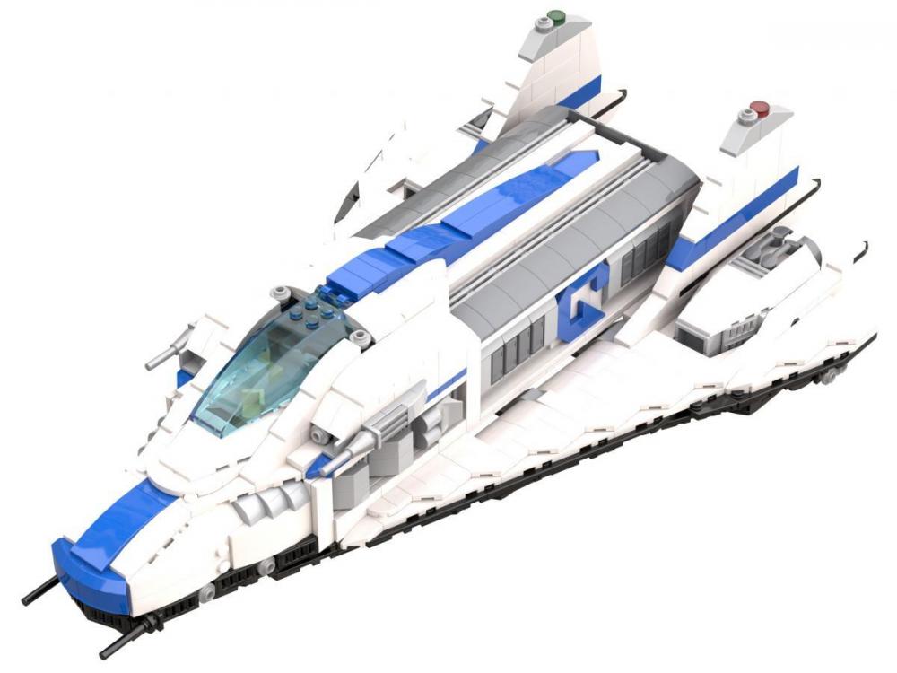 Quantum Colony: Wahadłowiec Vulture – Science fiction zamiennik LEGO