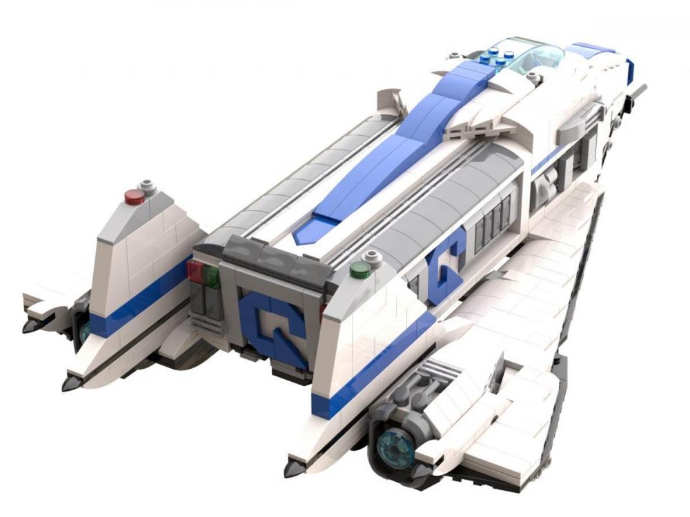 Quantum Colony: Wahadłowiec Vulture – Science fiction zamiennik LEGO