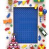Ramka na zdjęcia na ścianę i biurko: Urodziny – zamiennik LEGO