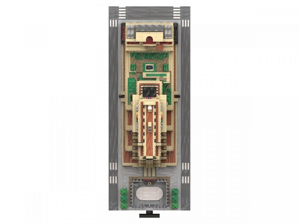 Rockefeller Center New York ponad 4500 klocków kompatybilnych z LEGO