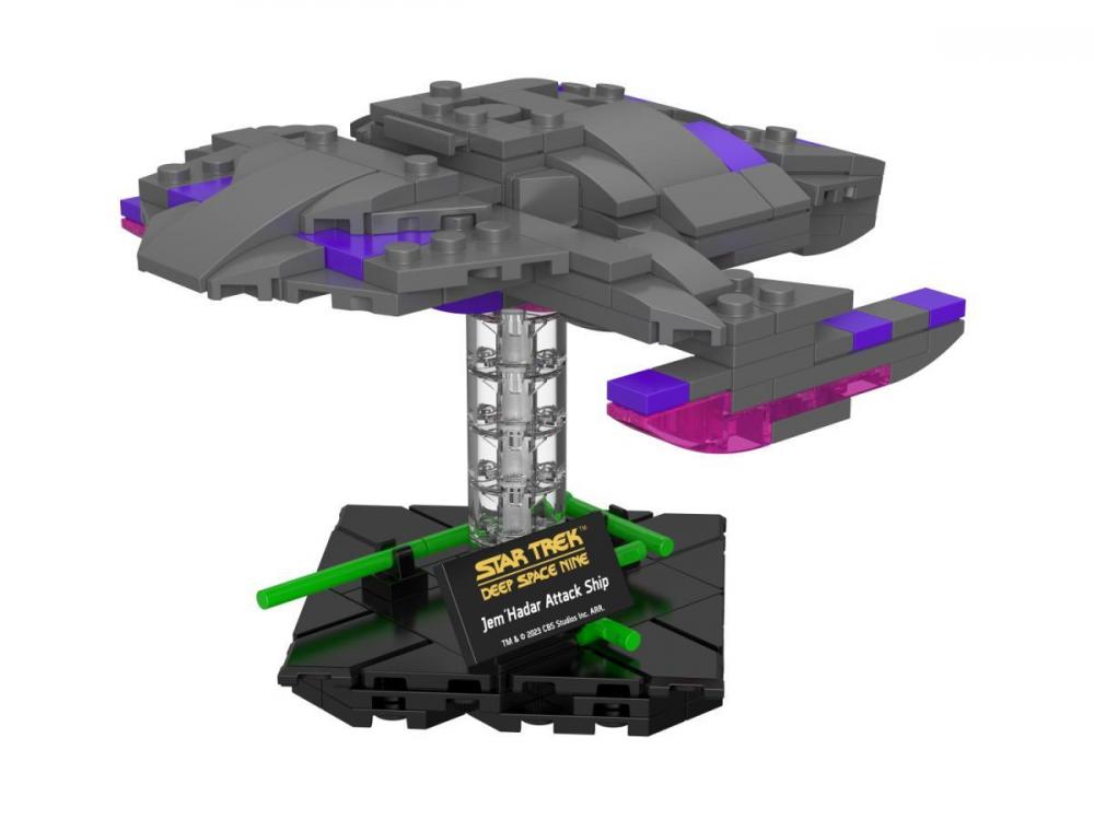 Star Trek Jem´Hadar Attack Ship mały zestaw z klocków kompatybilnych z LEGO