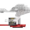 Star Trek Klingon Bird-of-Prey Cloaked średni zestaw klocki kompatybilne z LEGO
