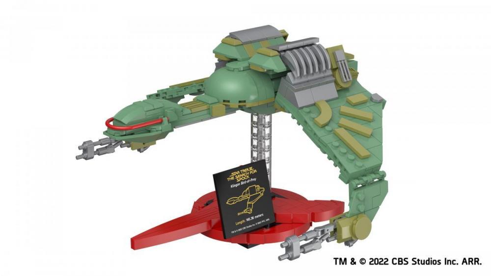 Średni Klingon Bird of Prey Zamiennik LEGO Star Trek
