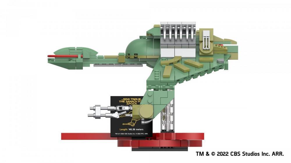Średni Klingon Bird of Prey Zamiennik LEGO Star Trek