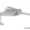 D7 Star Trek mid size BlueBrixx-Pro kompatybilne z LEGO