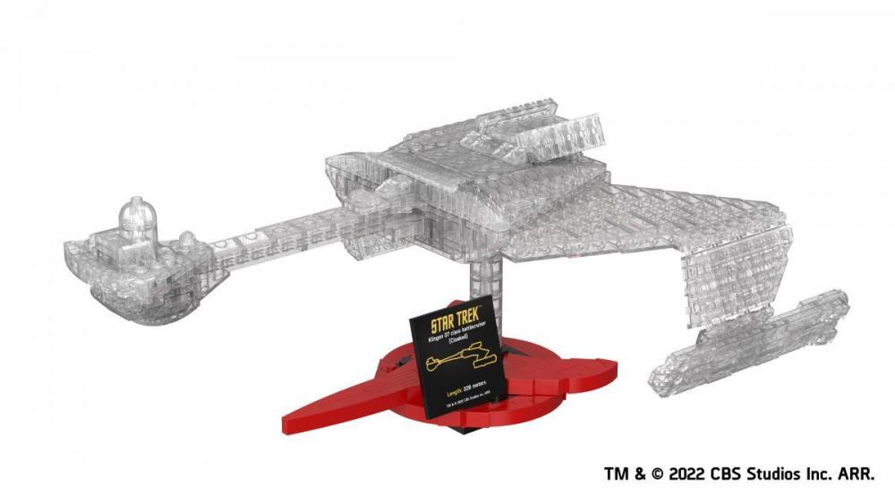 D7 Star Trek mid size BlueBrixx-Pro kompatybilne z LEGO
