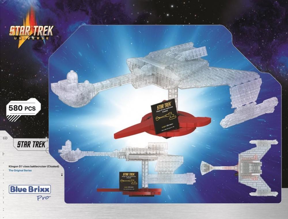 D7 Star Trek mid size BlueBrixx-Pro kompatybilne z LEGO