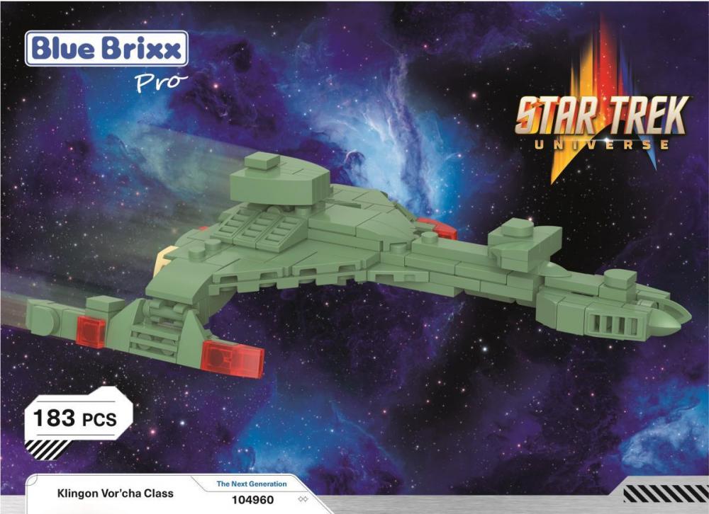 Star Trek Klingon Vor’cha Class z klocków kompatybilnych z LEGO