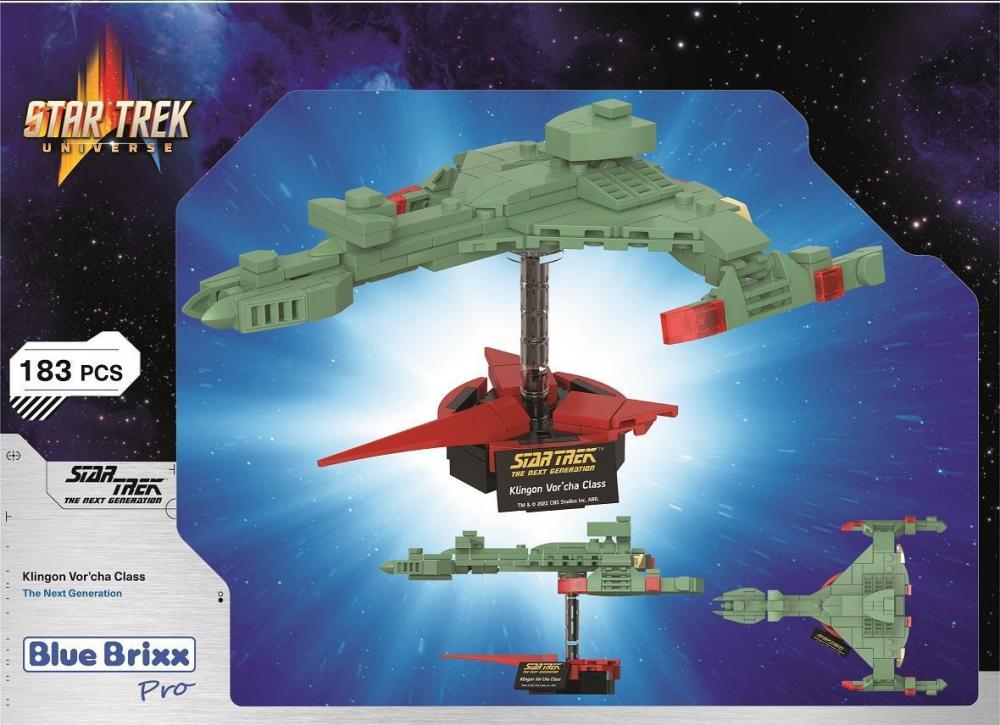 Star Trek Klingon Vor’cha Class z klocków kompatybilnych z LEGO