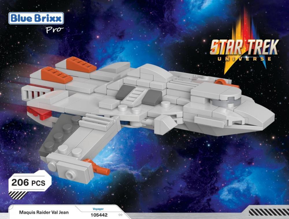 Star Trek Maquis Raider Val Jean mały zestaw z klocków kompatybilnych z LEGO