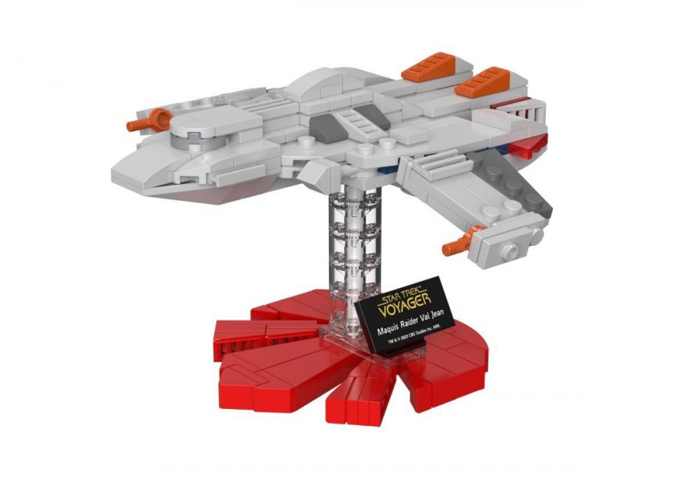 Star Trek Maquis Raider Val Jean mały zestaw z klocków kompatybilnych z LEGO
