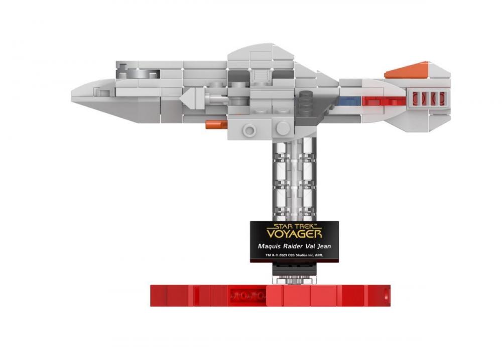 Star Trek Maquis Raider Val Jean mały zestaw z klocków kompatybilnych z LEGO