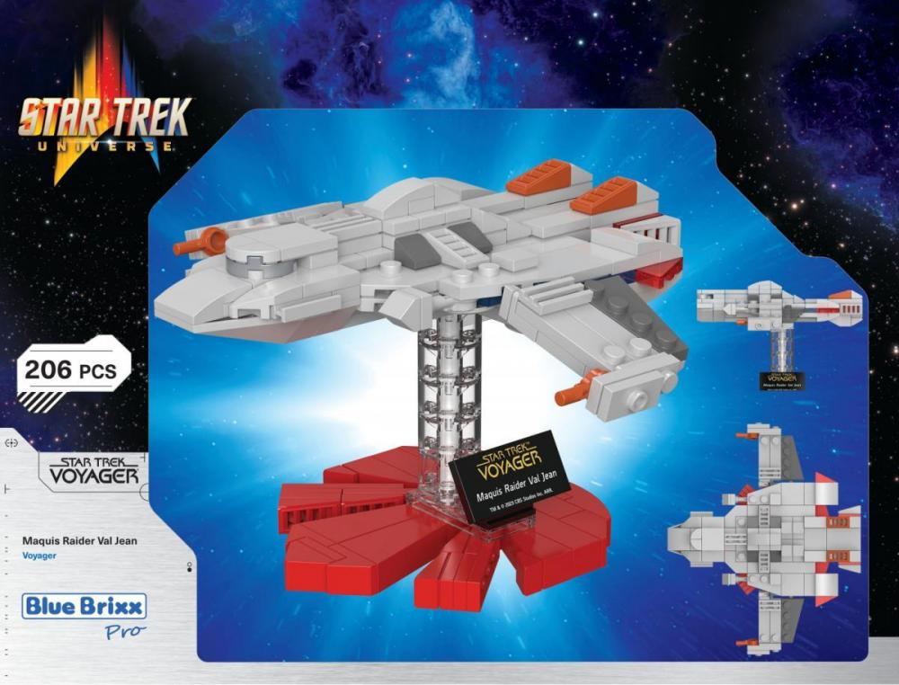Star Trek Maquis Raider Val Jean mały zestaw z klocków kompatybilnych z LEGO
