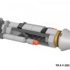 Star Trek Phoenix z klocków kompatybilnych z LEGO