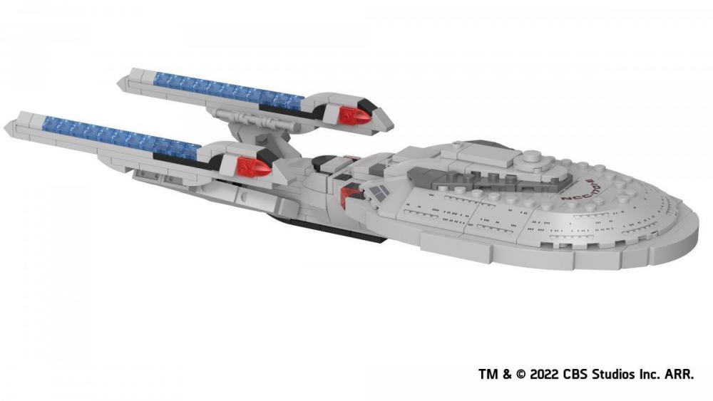 USS Enterprise NCC-1701-E mid size BlueBrixx-Pro kompatybilne z LEGO