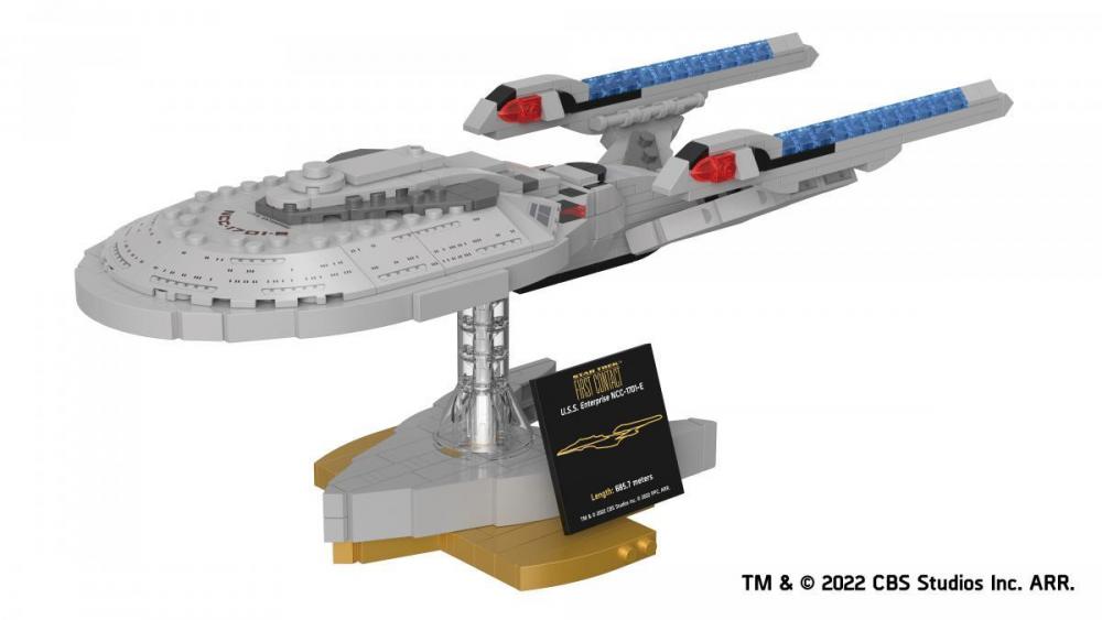 USS Enterprise NCC-1701-E mid size BlueBrixx-Pro kompatybilne z LEGO