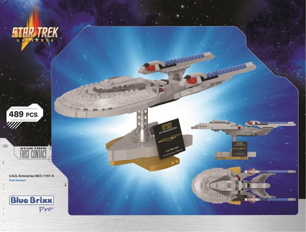 USS Enterprise NCC-1701-E mid size BlueBrixx-Pro kompatybilne z LEGO