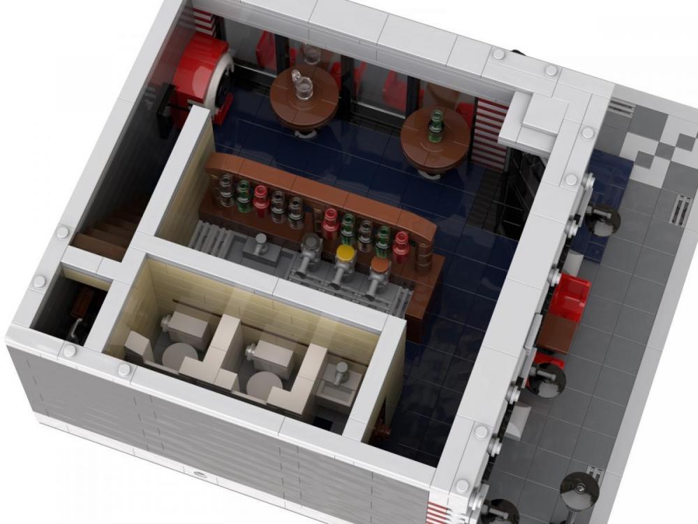 Alternatywa LEGO: Modular Old Pub bar i knajpa