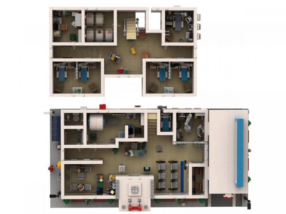 Szpital lego alternatywa budynek modułowy