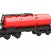 Wagon towarowy cysterna kolejowa zielona z klocków pasujących do LEGO