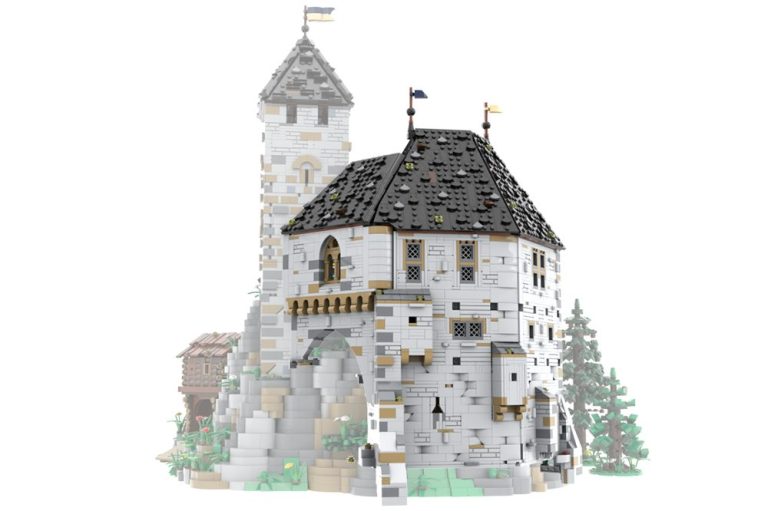 Zamek BlueBrixx „Burg Blaustein” – III rozszerzenie zamku: sala balowa