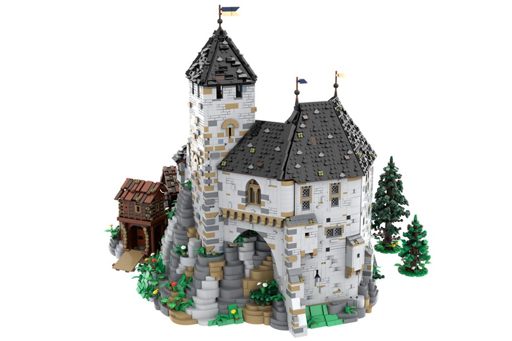 Zamek BlueBrixx „Burg Blaustein” – III rozszerzenie zamku: sala balowa