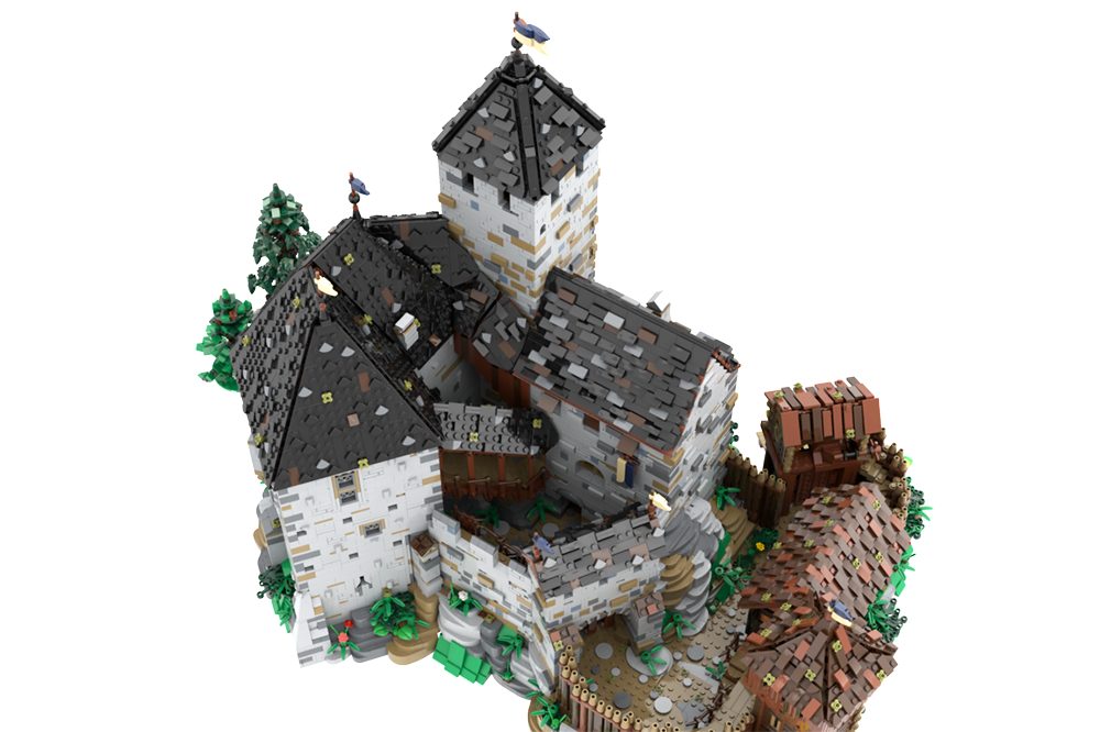 Zamek BlueBrixx „Burg Blaustein” – III rozszerzenie zamku: sala balowa