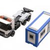 Ciężarówka z kontenerem budowlanym – zamiennik LEGO