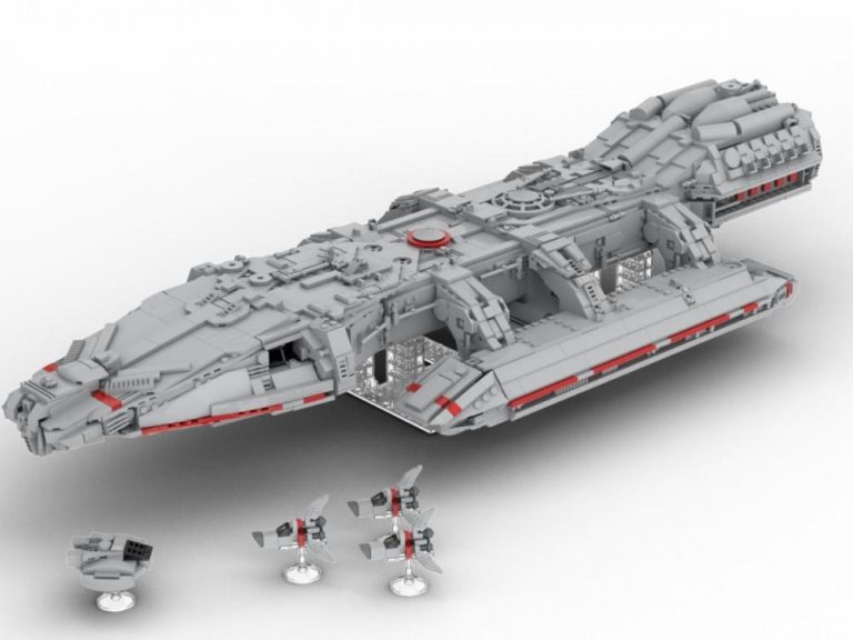 Battlestar Galactica statek kosmiczny BlueBrixx – zamiennik LEGO