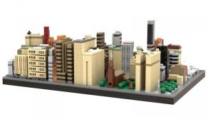 BlueBrixx Manhattan Trinity Church moduł 14 – zamiennik LEGO
