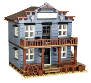 Miasteczko Western: sklep spożywczy BlueBrixx – zamiennik LEGO