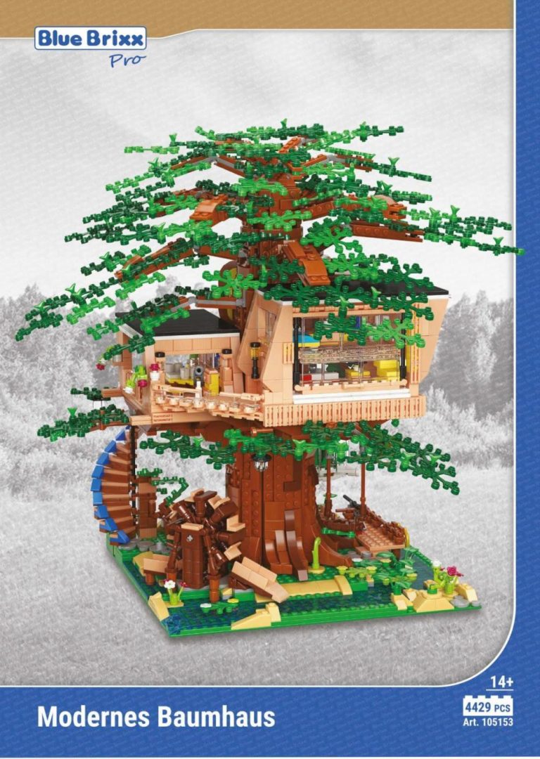 Domek na drzewie alternatywa LEGO – klocki BlueBrixx-Pro