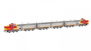 Amerykańska lokomotywa Streamline USA BlueBrixx zamiennik LEGO