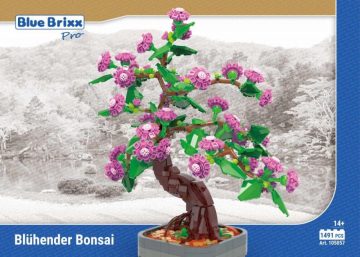 Kwitnące drzewko Bonsai alternatywa dla LEGO – BlueBrixx-Pro