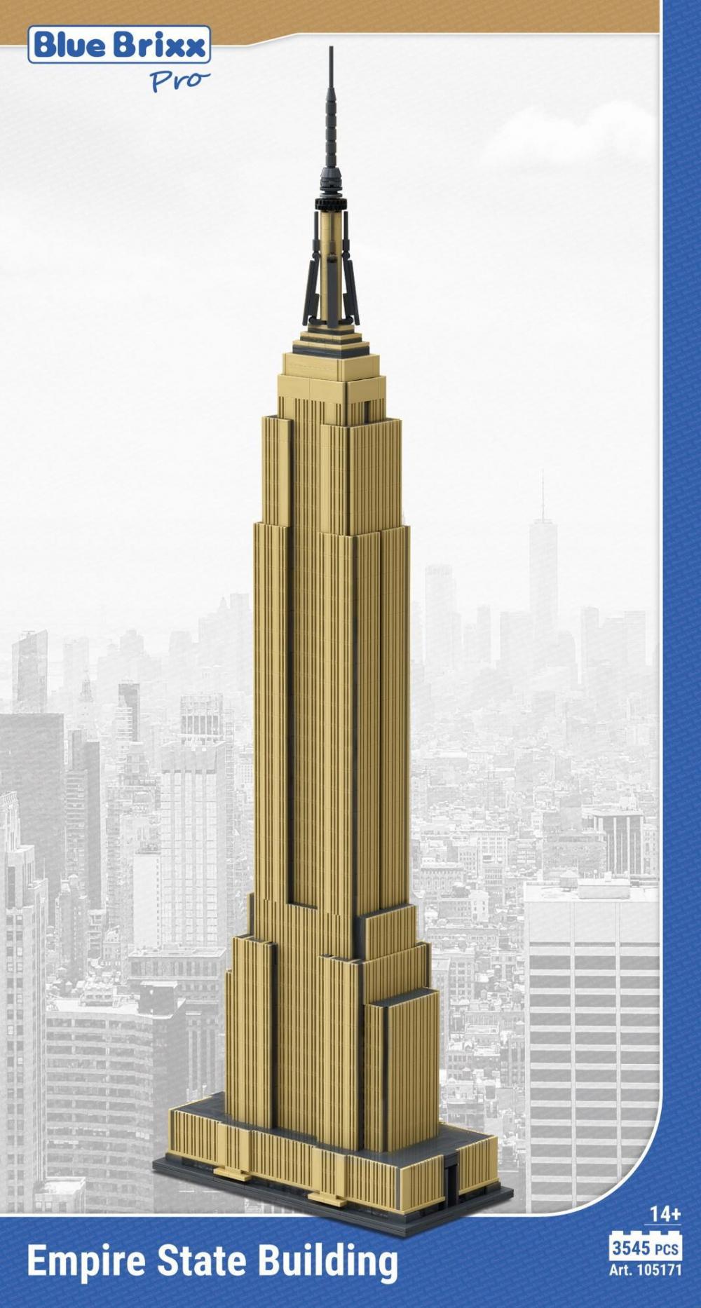 Empire State Building LEGO zamiennik BlueBrixx-Pro