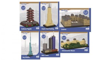 Kolekcja Mini Architecture seria 3 zamiennik LEGO – BlueBrixx-Pro
