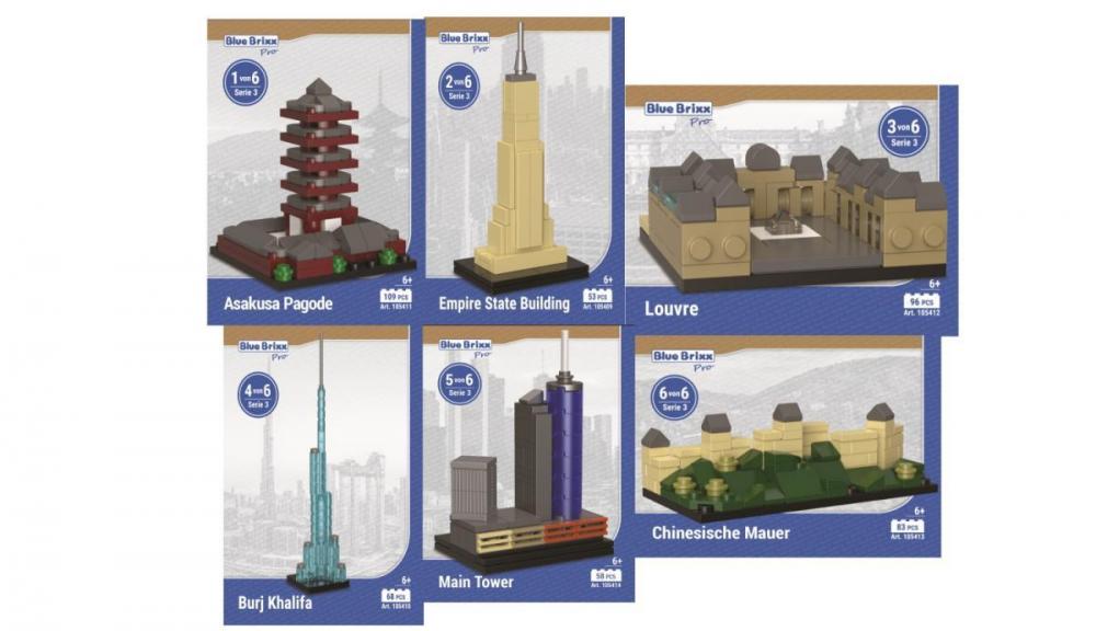 LEGO architecture alternatywa mini architektura BlueBrixx-Pro
