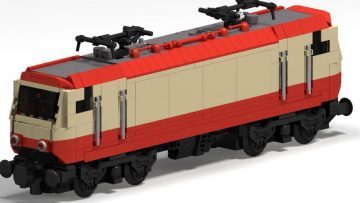 Lokomotywa BR 120 BlueBrixx w systemie kompatybilnym z LEGO