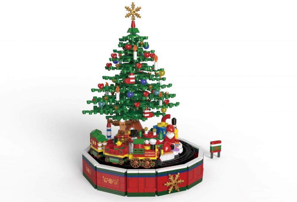 Pozytywka LEGO zamiennik BlueBrixx Pro choinka świąteczna