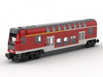 Regionalexpress DB pasażerski Niemcy BlueBrixx zamiennik LEGO