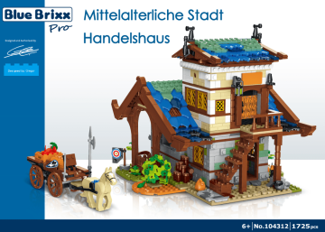 Średniowieczne miasto dom kupiecki BlueBrixx-Pro zamiennik LEGO