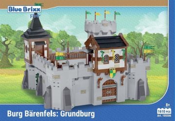 Średniowieczny zamek Bärenfels zamiennik LEGO – BlueBrixx-Pro