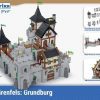 Zamek LEGO średniowiecze zamiennik BlueBrixx-Pro Burg Bärenfels