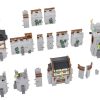 Zamek z klocków alternatywa LEGO ideas Bärenfels średniowieczny zamiennik BlueBrixx