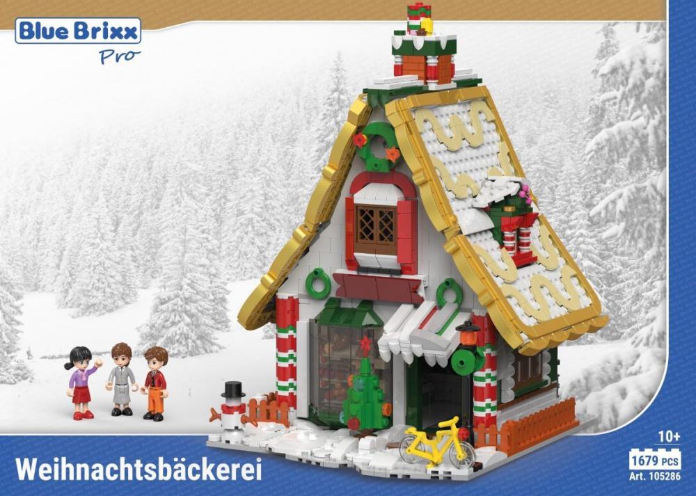 Święta piekarnia LEGO zamiennik BlueBrixx-Pro opakowanie