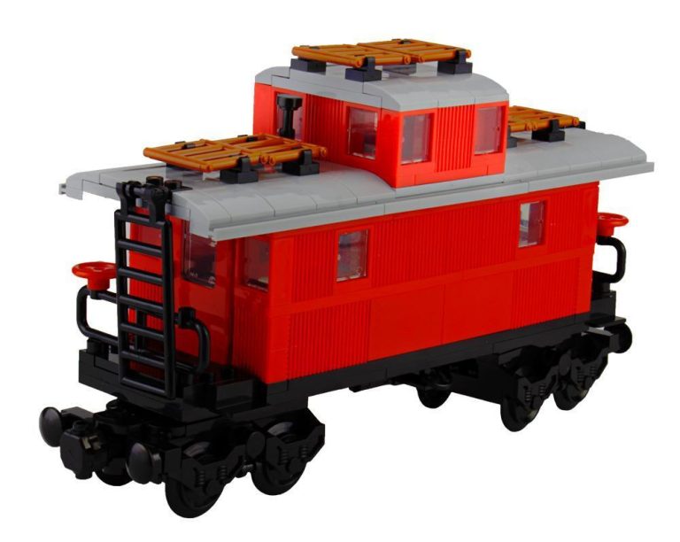 Wagon towarowy Western Caboose BlueBrixx zamiennik LEGO